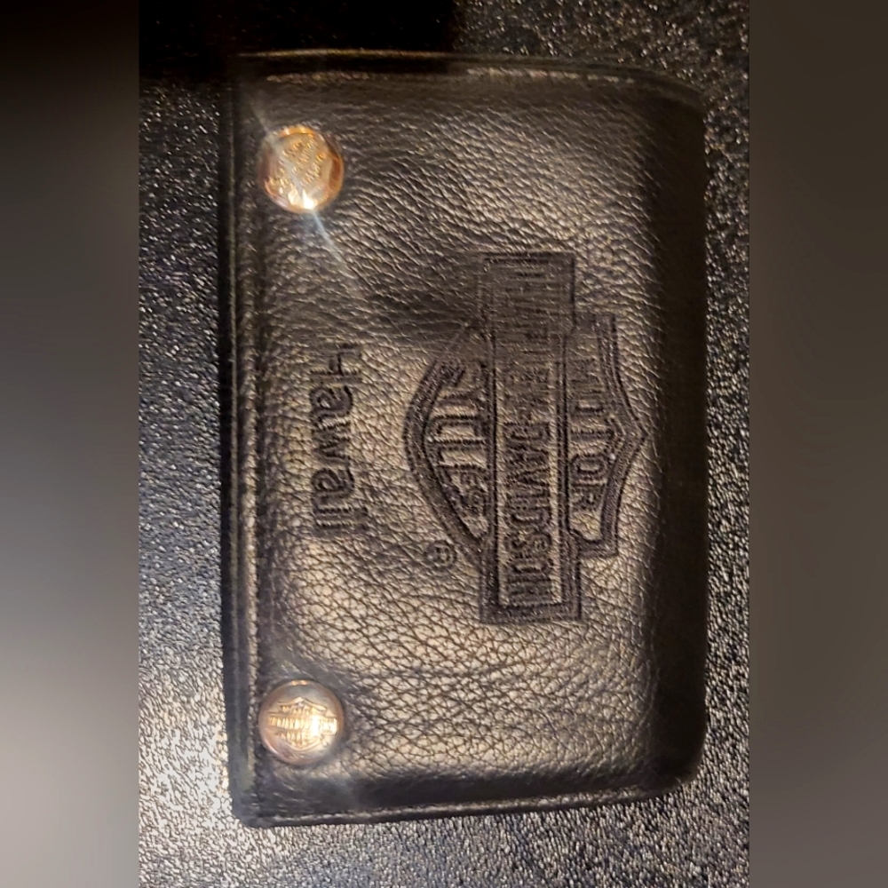Harley davidson trucker wallet